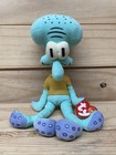 SpongeBob Squidward Tentacles 9.5 " Ty Beanie Babies Plush 2004 with Tag