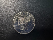 2003 Panama 25 Centesimos circulated 