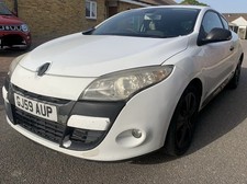 2010 White Renault Megane 1.5L Diesel 3 Door Coupe 12 Months MOT