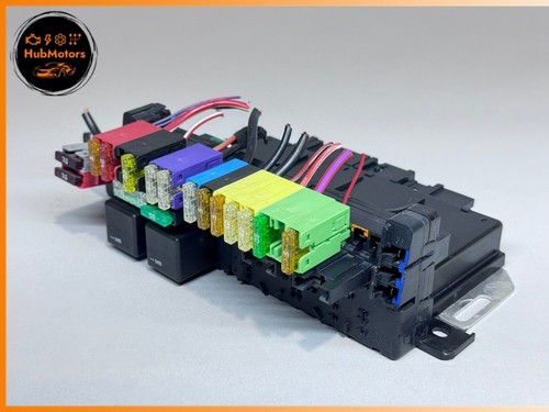 03-12 Mercedes R230 SL500 SL55 AMG Rear SAM Fuse Box Relay Module OEM - Imagen 10 de 18