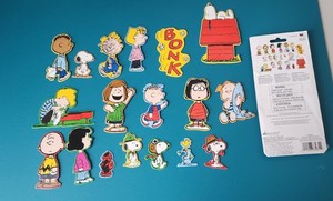 Ek Success Peanuts Chipboard Embellishments - Great Cond. Only Missing 1 Piece