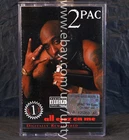 2PAC ALL EYEZ OF ME BOOK1 RARE UKR ORIGINAL TAPE CASSETTE gangsta hip hop rap