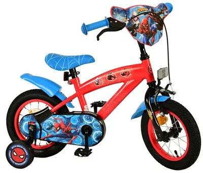 Spiderman 12 Fahrrad rot blau 20502 - Bild 1 von 4