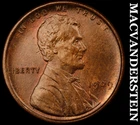 1909 VDB Lincoln Wheat Cent- Choice Gem Brilliant Uncirculated Luster #J2001