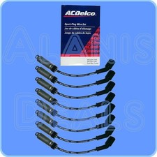 Oem Gm Spark Plug Wire Set With Heat Shields Original Equipment 9748hh