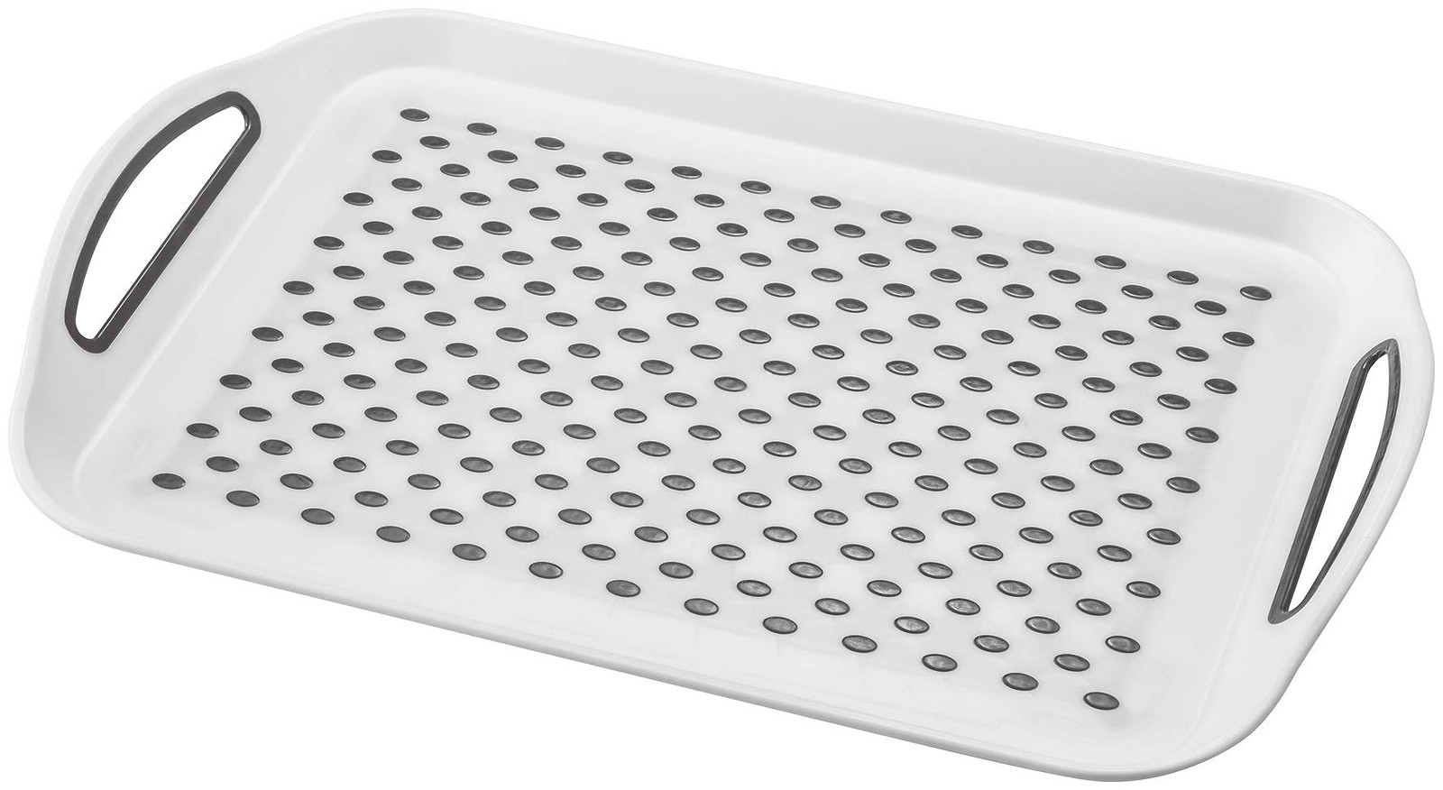 Judge Kitchen, 45 x 32cm Non Slip Tray 45.5 x 32 x 4.5 cm, White