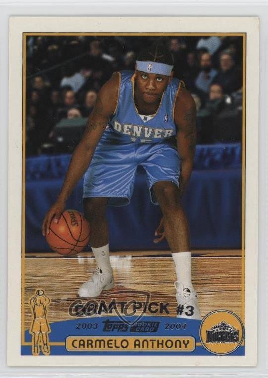Carmelo Anthony 2003 Topps #223 Base Price Guide - Sports Card
