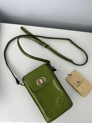 Patricia Nash NWT Small Cross Body Felicita Green Purse Over the Shoulder