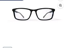 Reverb Mens Rvm05102 Prescription - Ready Eyeglasses Blue Rectangular Full Rim