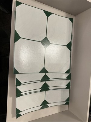 Bodenfliesen selbstklebend Vinylboden Bad Küche weiß Marmor 30 x 30