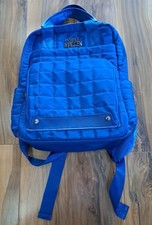 New Steve Madden Blue Quilted Backpack/Handbag Full Size W/Pockets See Photos