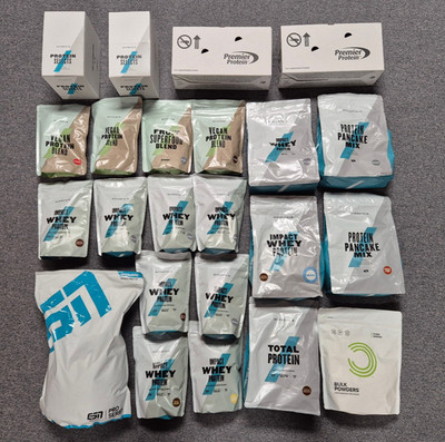 ~20kg Konvolut Proteinpulver, Whey, Protein Pancake, Dextrose MHD ABGELAUFEN