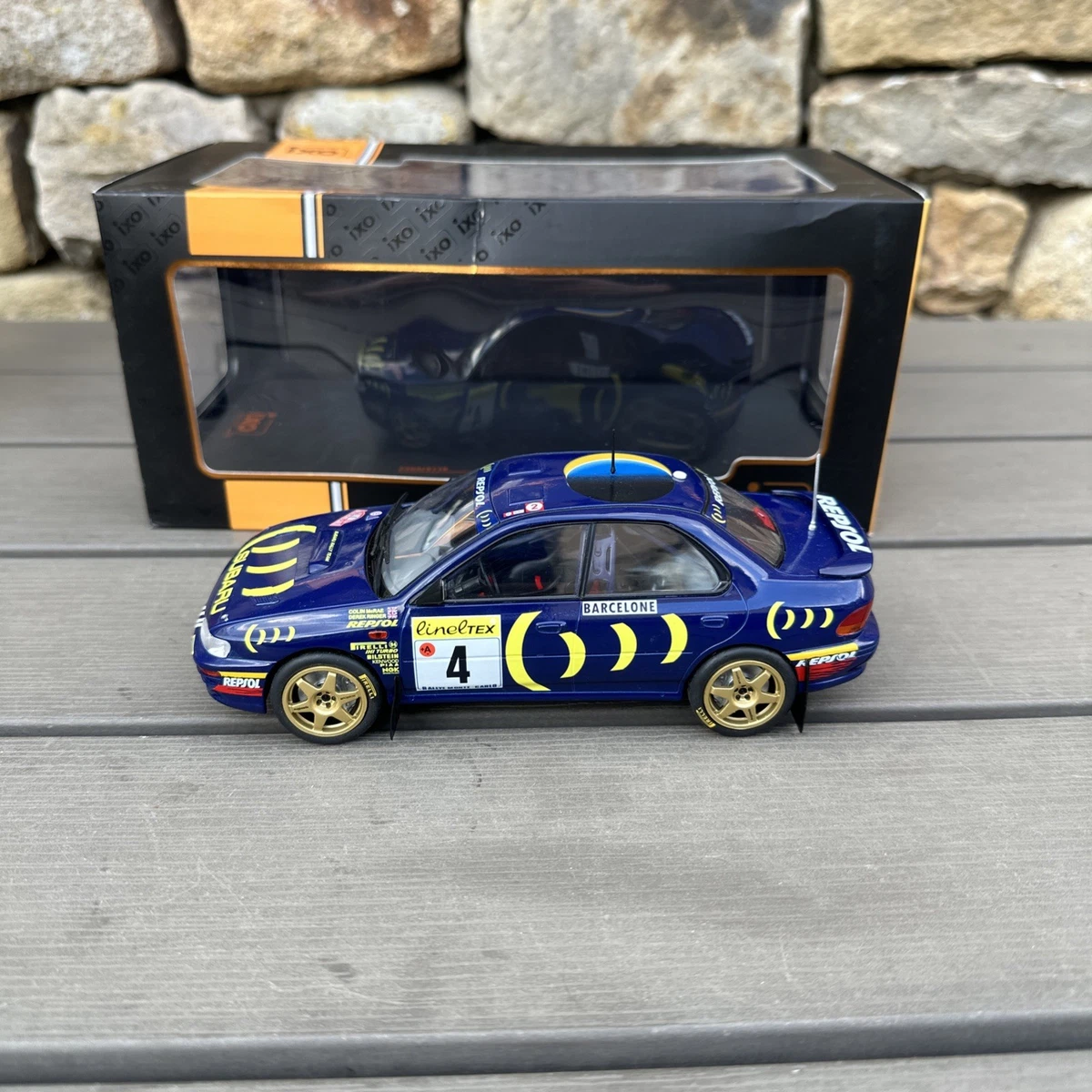 Subaru World Rally Team ミニカー 4台セット Subaru Limited Edition