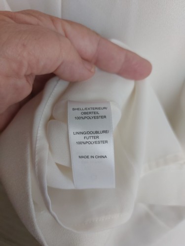 Women's Lovely By Adrianna Papell Size 16 NWT Dress Barn White - Picture 7 of 8