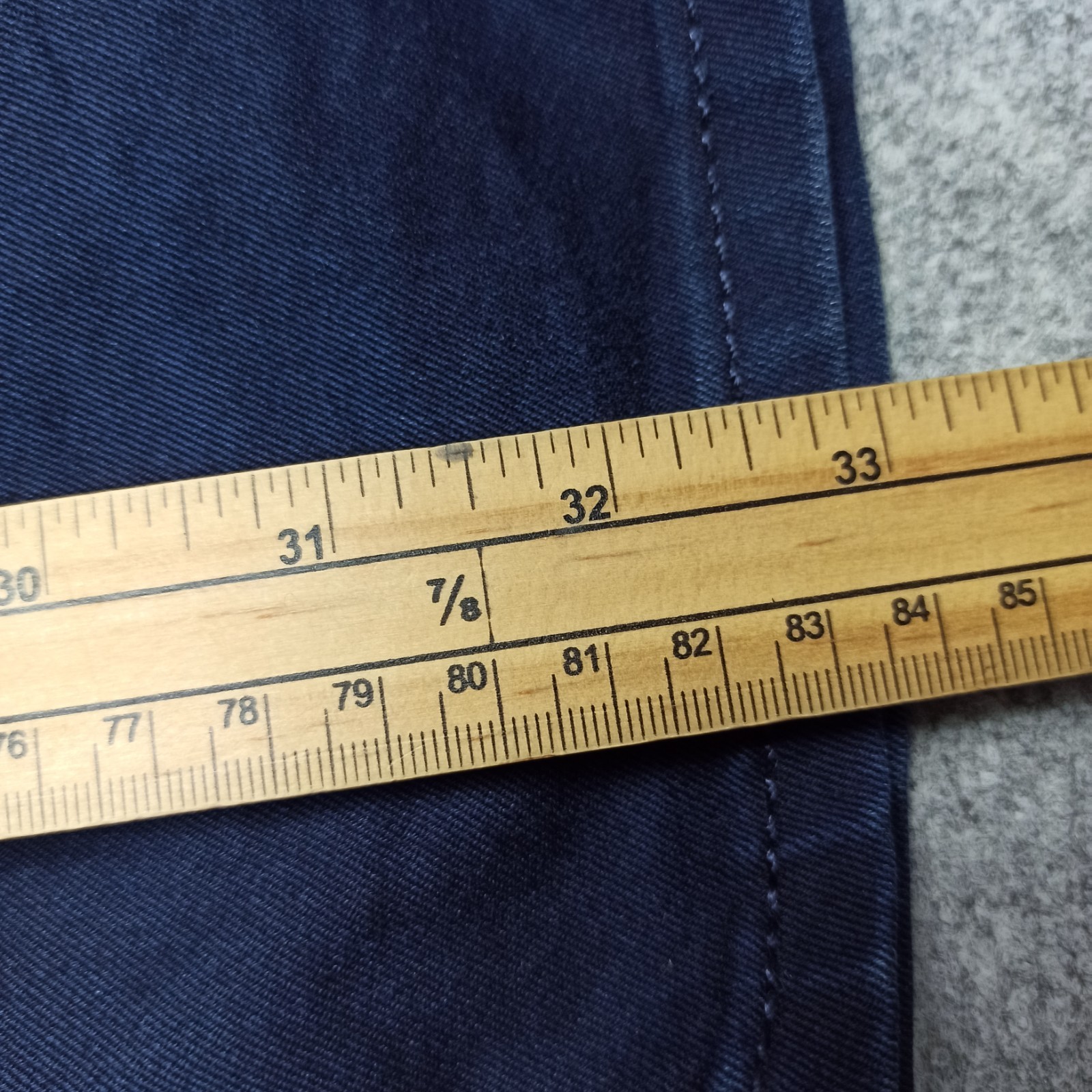 Hugo Boss Delaware3 Mens Slim Jeans W32 L34 Dark Blue Slim Straight Zip Fly thumbnail 12
