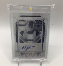 2020 Panini Flawless -Three Patch Autograph Aroldis Chapman #DPA-11 Platinum /3