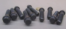 12 Point Flanged, Ferry Bolt, Steel, PT, 3/8"-24 x 1 3/4" Length, 10 Pcs