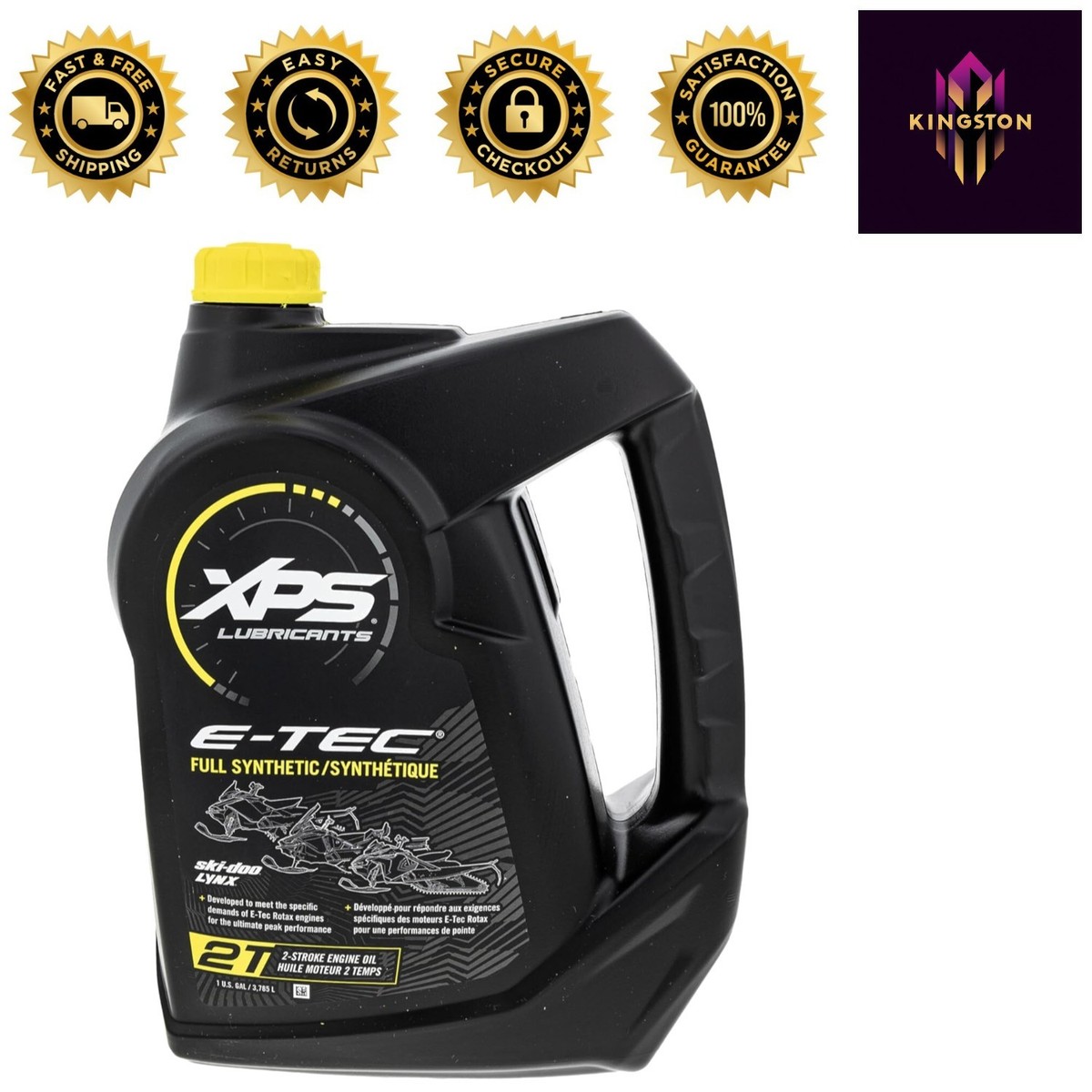 Sea-Doo/Ski-Doo XPS 2 Stroke Synthetic Oil 128oz - Optimal Engine