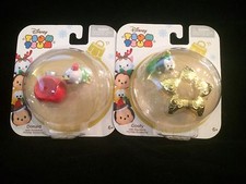 2 Disney Tsum Tsum Stackable Holiday Accessory Christmas Figure Donald Goofy