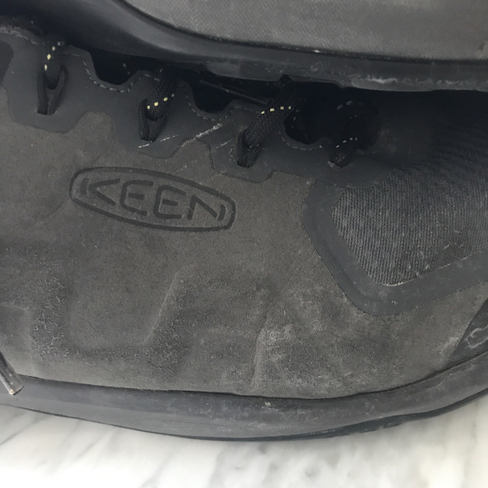 Scarpe da trekking impermeabili grigie Keen Explore Konnectfit taglia 15