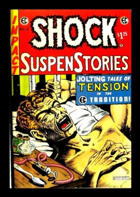 SHOCK SUSPENSTORIES #12, 1995, GEMSTONE, PRE-CODE EC HORROR COMIC, VG