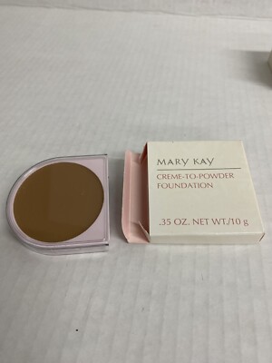 Mary Kay Cream To Powder Foundation Beige 4 3107  .35 Oz. NOS Discontinued