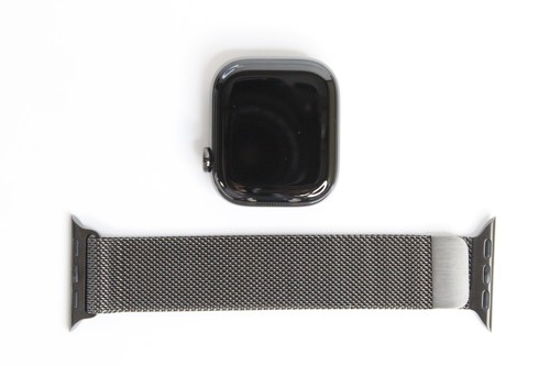 Apple Watch Series 10 (GPS + LTE) 42MM Łupek Tytanowa obudowa Slate Milanese Loop - Zdjęcie 13 z 16