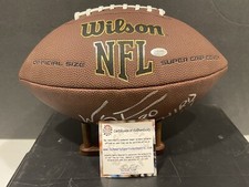 Wayne Chrebet Signed Wilson Full Size NFL Football (Schwartz)