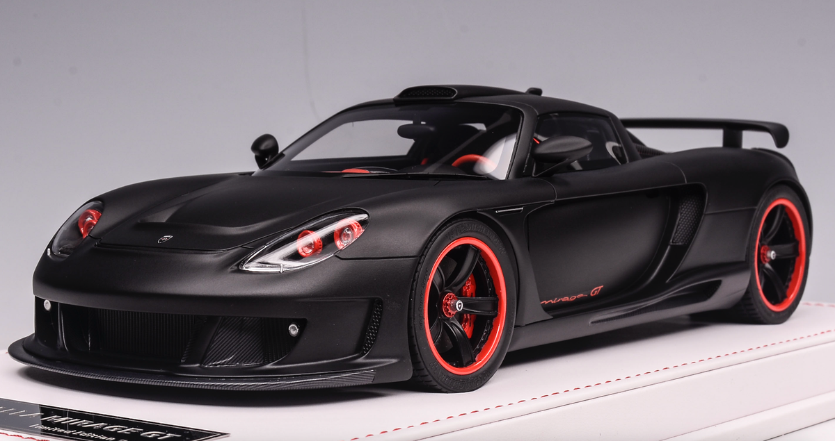 1/18 Ivy Models Porsche Gemballa Mirage GT in Matte Black on