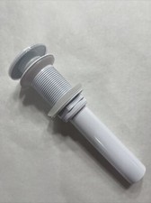 Brass Bathroom Press Pop Up Drain Button Plug Drainer Waste Drainer Stopper