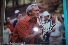 Arnold Palmer signed 8x10 JSA COA - Masters