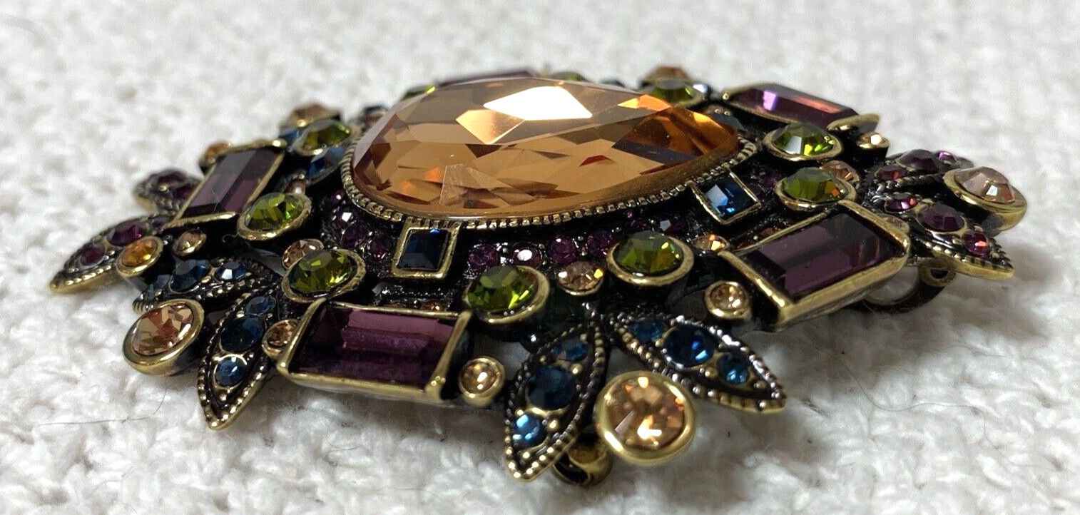 HEIDI DAUS COLLECTION STATEMENT NECKLACE/BROOCH - image 18