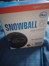 Blue Snowball iCE USB Mic for Recording  Streaming on PC  Mac - Black