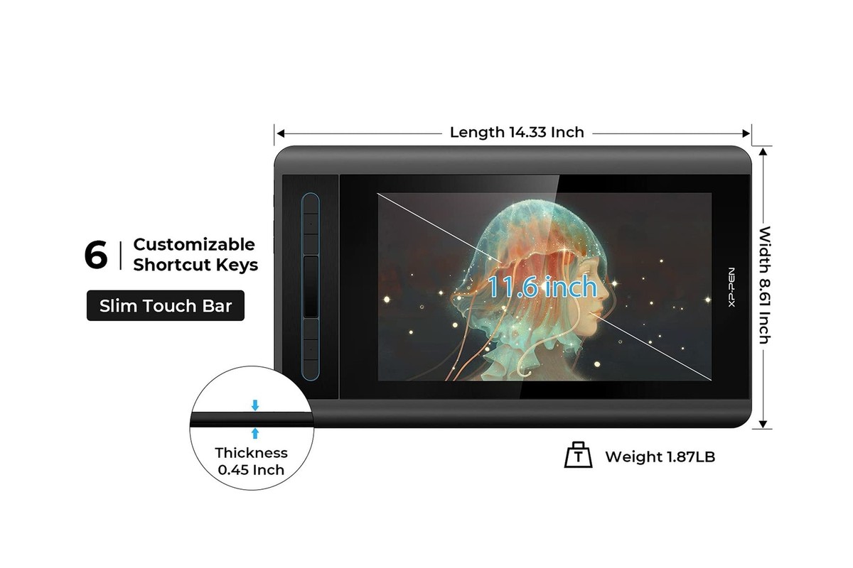 Xp-pen Artist 12 Graphics Tablet - Black for sale online | eBay