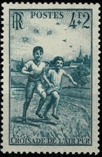 FRANCE 1945 CROISADE DE L'AIR PUR  YT n° 740 Neuf ★★ luxe / MNH