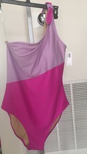Old Navy One Piece One Shoulder Swimwear Girl  s Sz L Nwt