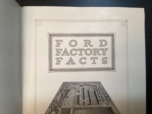 1915 Factory Facts from Ford Softcover Booklet HTF - Picture 5 of 17