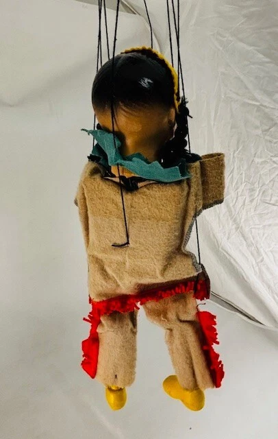 Peter Puppet Playthings Años 50 Marioneta Verano Invierno Otoño Primavera con caja original Foto 4 de 4