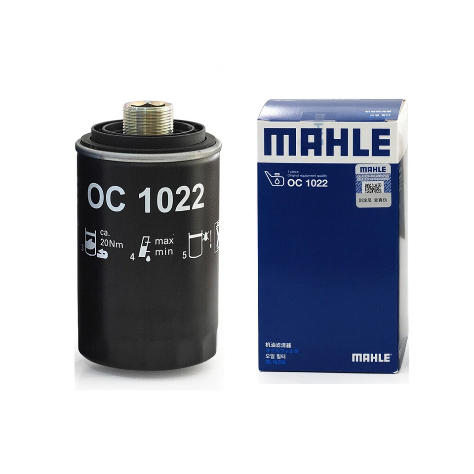 OEM Mahle 06J115403Q Oil filter for AUDI A3 A4 A5 A6 Q3 Q5 TT VW GTI Passat 2.0T Foto 3 de 3