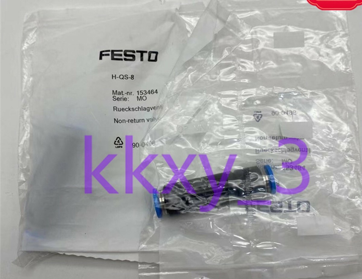 1 PCS NEW FESTO Pipe Mounted Check Valve H-QS-8 153464 | eBay