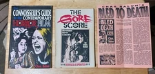 Chas Balun The Gore Score,Connoisseur's Guide...,Bled To Death Fantaco Books