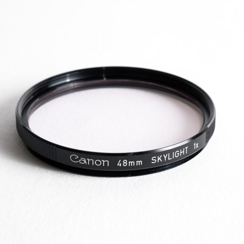 *MINT* Rare Original Canon 48mm Skylight 1x Filter Japan for AF35M AF35ML Camera - Bild 1 von 10