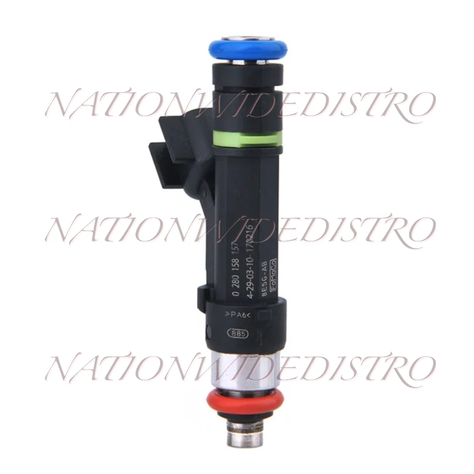 4x OEM Bosch Fuel Injectors for 2012 2013 2014 2015 Mazda 5 2.5L I4 0280158157 - Image 2 of 4
