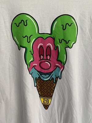 Neff Mickey Mouse Head White T-shirt 