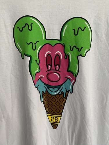 Neff Mickey Mouse Head White T-shirt 