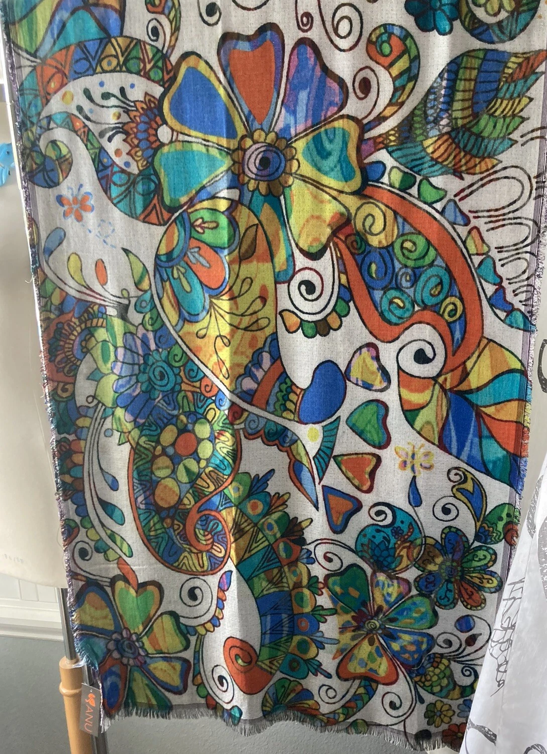 ART TO WEAR.....THE EXQUISITE ANU BY NATURE SCARF/WRAP