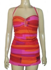 New Women's One-Piece Swimsuit with Delicate Decorative Front Accessory