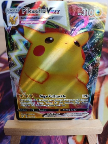 Pokemon Leafeon Vmax Holo English 008/203 Evolving Skies PSA AOG 9