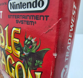 Double Dragon (Nintendo Entertainment System, NES 1988) No Manual.