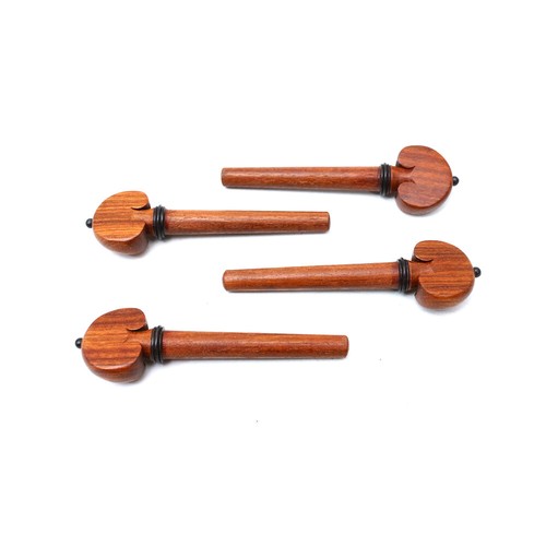 Yinfente 4/4 Viola Kit Viola Peg Tailpiece Chinrest Endpin Redwood Durable - Picture 5 of 7